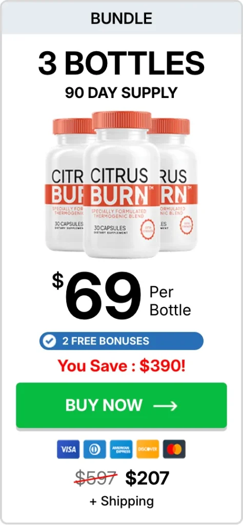 citrusburn 3bottle price